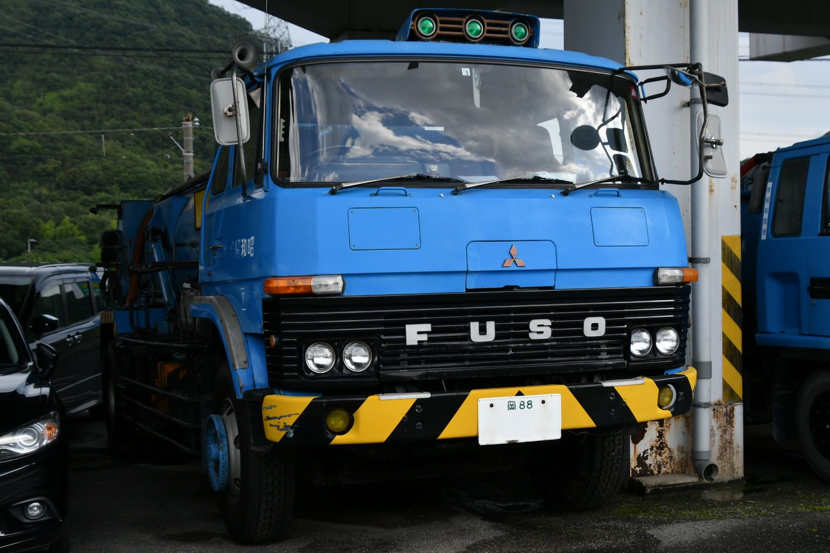 代引き可能! 三菱ふそう FU FVキャブ ブラックマスク仕様 一式