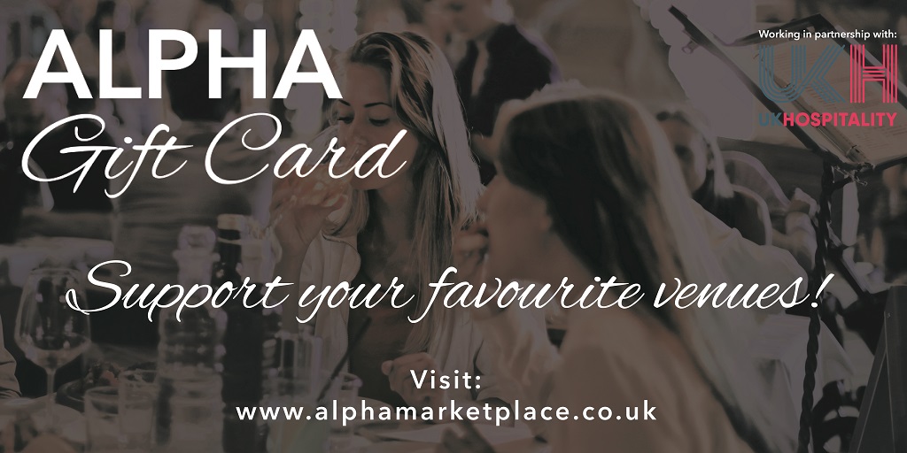 UKHofficial's tweet image. .@Alpha__Rewards are supporting our venues now and for the future by offering all UK restaurants, bars, pubs, attractions and other hospitality venues access to their Alpha Gift Card scheme. Found out more: bit.ly/2Nt9EKH #alphagiftcard #alpharewards #ukh #hospitality