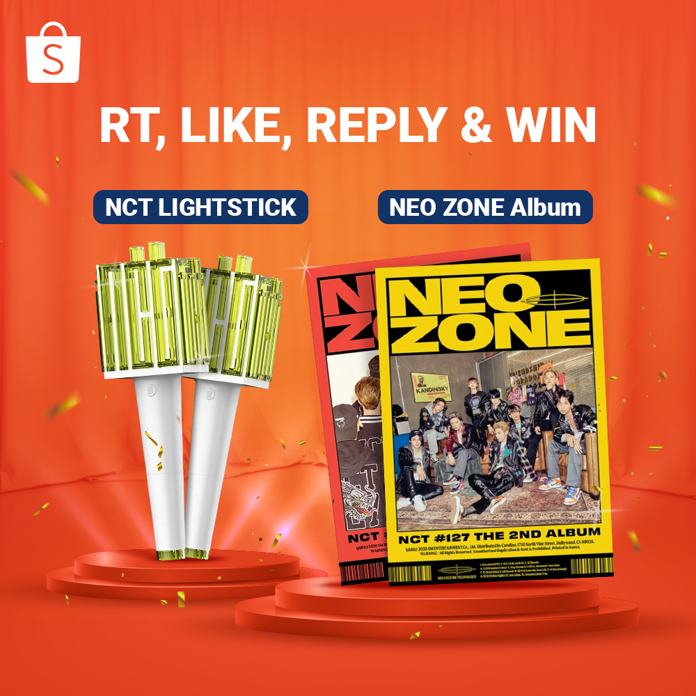 📢 Shopee KPOP Giveaway 📢

NCTZEN!💖 LIGHTSTICK NCT &amp; Neo Zone Album siap jadi punya kamu~ Ini cara ikutan giveaway:

1. FOLLOW <a href="/ShopeeID/">Shopee Indonesia</a> 
2. RT &amp; LIKE tweet ini
3. REPLY "SHOPEE PICK ME" pakai #ShopeeCintaNCT SEBANYAK-BANYAKNYA
4. 1 pemenang dipilih ACAK

GOODLUCK!