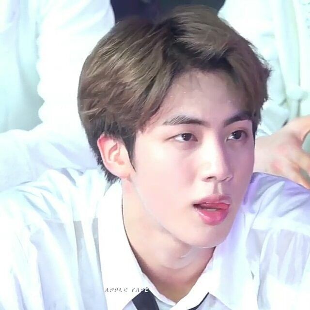 Kim Seokjin (Jin): Is part of the vocal line (who sings) and the hyung line, being the eldes of the entire group. his nickname is "worldwide handsome" and i don't even have to explain why. (ps. he's a comedian and makes jokes worse than harry, which is hard to do lol)