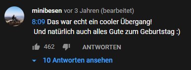 Gaffi's tweet photo. Hallo @FelixLaden, mein kleiner Bruder hat mir vorhin ganz stolz seinen alten Kommentar unter einem deiner Videos geschickt. Jetzt hat er ihn minimal bearbeitet und dein Herz ist verschwunden. Er wäre überglücklich, wenn du seinen Kommentar wieder herzen würdest 😔✌🏻 https://t.co/X5l2tldjfi