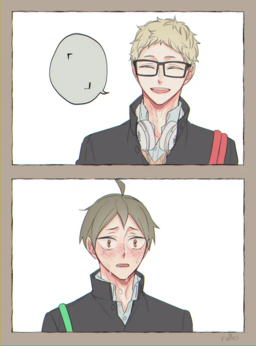 Day 5: smile
&amp; unrequited↔️ + hanahaki AU;

#tsukkiyama #tskymweek2020 