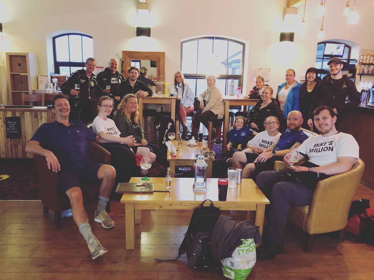 Spent last weekend with an inspirational bunch of people. Same again this weekend and the final walk of #MikesMillion https://t.co/FzSUyHwxRv