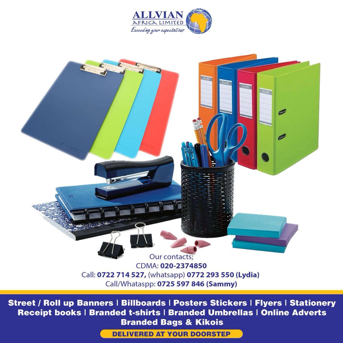 @APAInsuranceKE Stationery supply
#exceedingyourexpectations