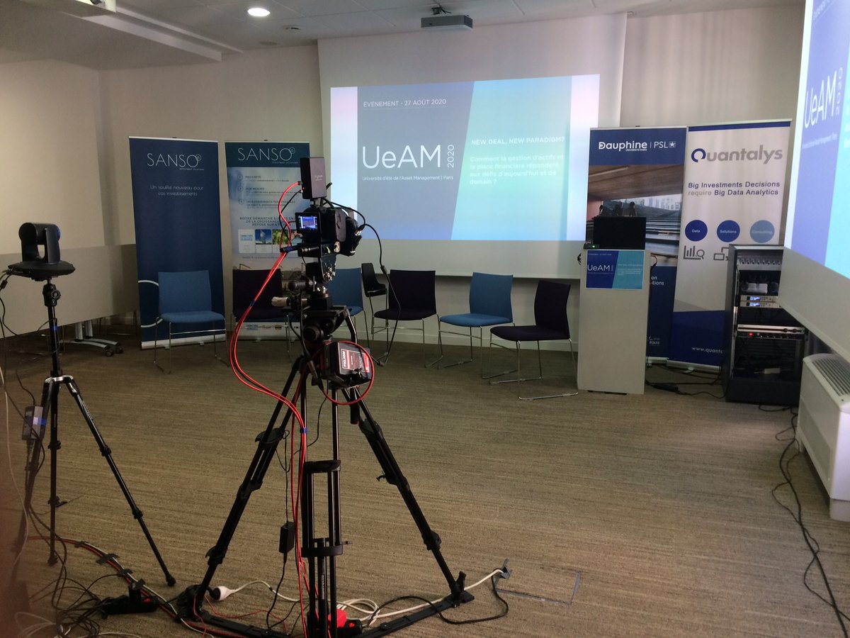 AFG_France's tweet photo. [LIVE #UeAM]  
Participez dès maintenant au webinaire de l’Université d’été de l’Asset Management organisée par l’Université Paris-Dauphine à l’initiative de la House of Finance @HoFDauphine. Pour vous connecter 👉https://t.co/gQ1w7xE3E6
#gestiondactifs #assetmanagement https://t.co/0ZgJqsX48C