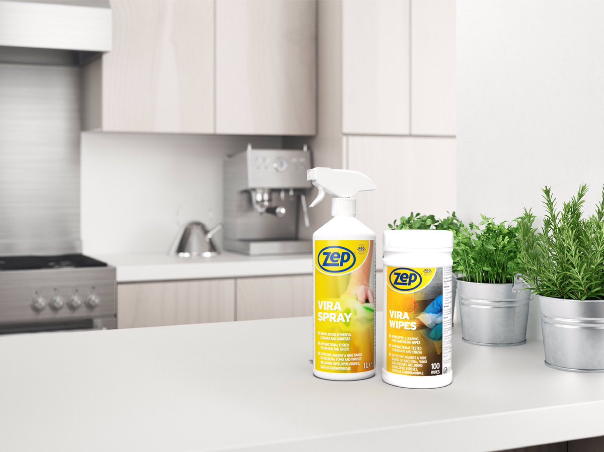 zepukltd's tweet photo. 🦠NEW & AVAILABLE NOW🦠 as part of our new sanitising range we have developed Vira Spray & Vira Wipes which are both now available at @ToolstationUK✅ professional strength formula✅ antibacterial tested to EN14476 & EN1276✅ #zepuk #NEXTLEVELCLEAN #viraspray #virawipes #sanitise https://t.co/ExQJERfOe4