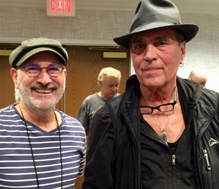 KenDunnMusic's tweet photo. Meeting legends like Eric Anderson - October 2018 in LA may be a thing of the past for now, but the memories are pretty cool! https://t.co/uXn2OgoyKo