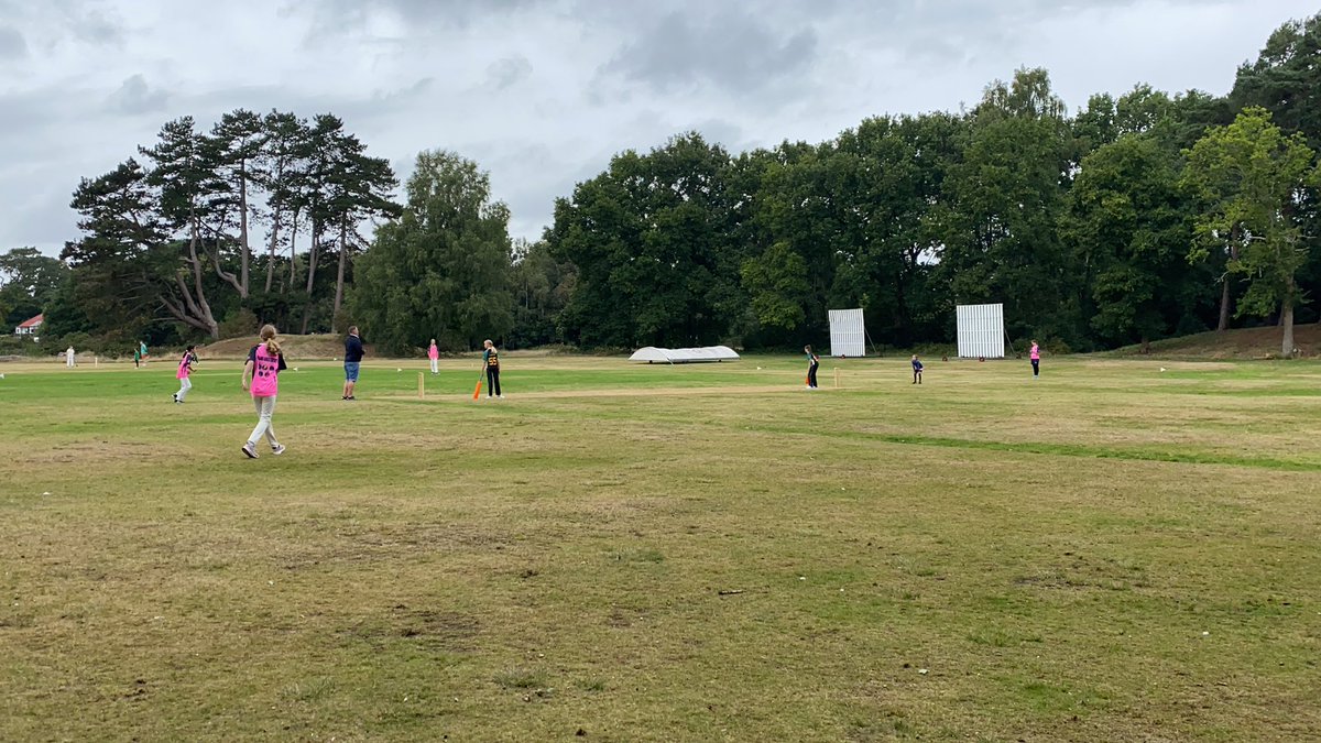 RopleyCCWomen's tweet image. Game number two for @RopleyCCLadies mixed age softball team against @falklandcc #girlsdevelopment