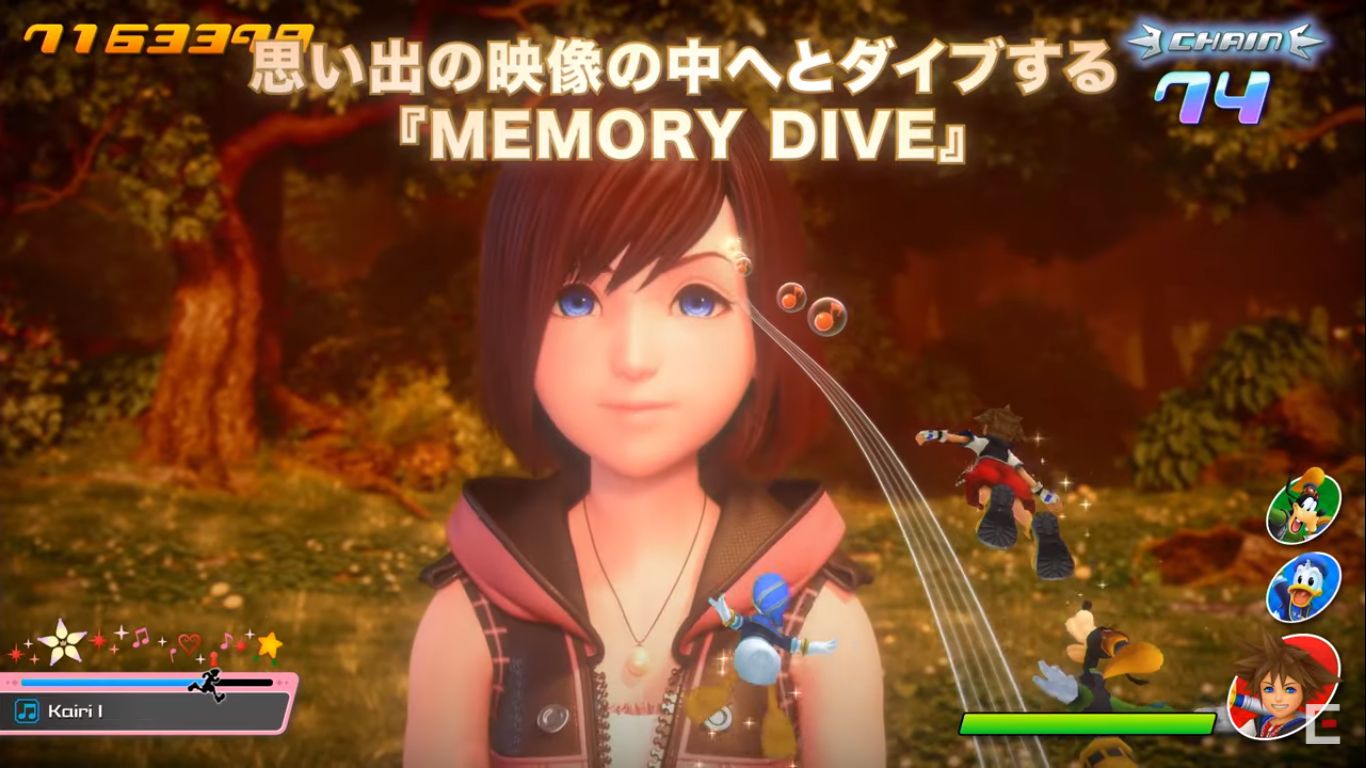 Twitter 上的 Aibo Kh Kingdom Hearts Melody Of Memory Final Trailer キングダム ハーツ メロディ オブ メモリー ファイナルトレーラー スクショ その4 歴代主人公も一緒にプレイ 思い出の映像へダイブ オンラインバーサス 入手素材で合成して