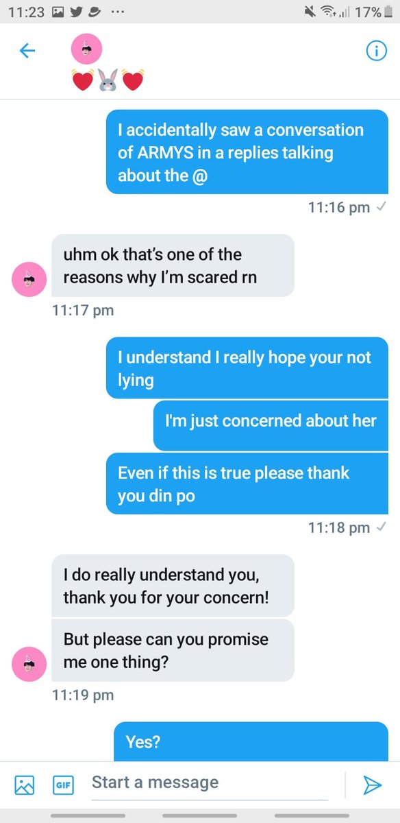 I respect her but since I find her replies all not true I monitored her account after that. I think our convo happened 1 day ago? And her followers are on 800 that time