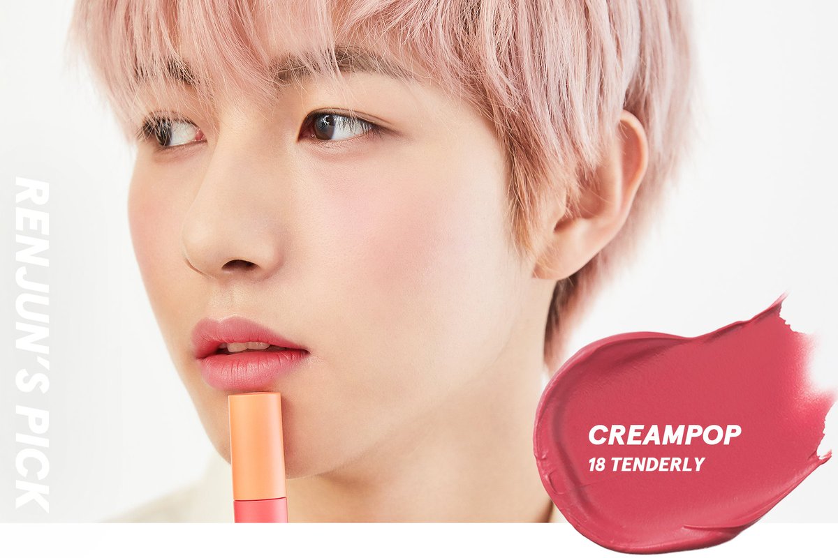 NCTDREAMCENTER's tweet photo. 200827 NCT DREAM's PICK for CandyLab Cosmetics (2)

CREAMPOP Lipstick
#JAEMIN: NEAR &amp; DEAR
#JENO: CHERISHED
#RENJUN: Tenderly

#NCTDREAMxCandyLab #CANDYLAB
#NCTDREAM @NCTsmtown_DREAM https://t.co/TUc5qvCpYR