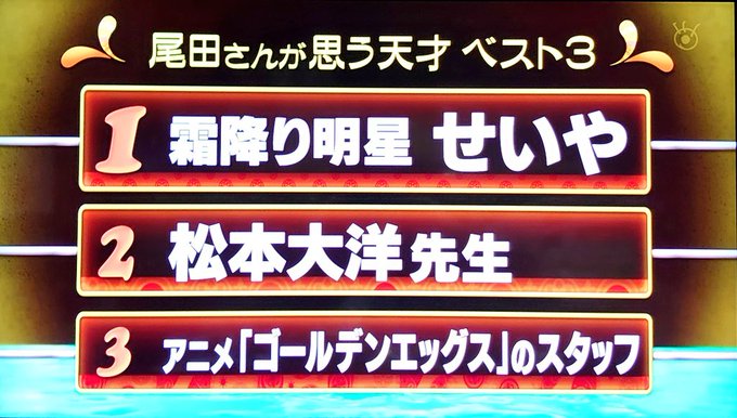 霜降り明星 X 尾田 がトレンドに Funnitter ファニッター