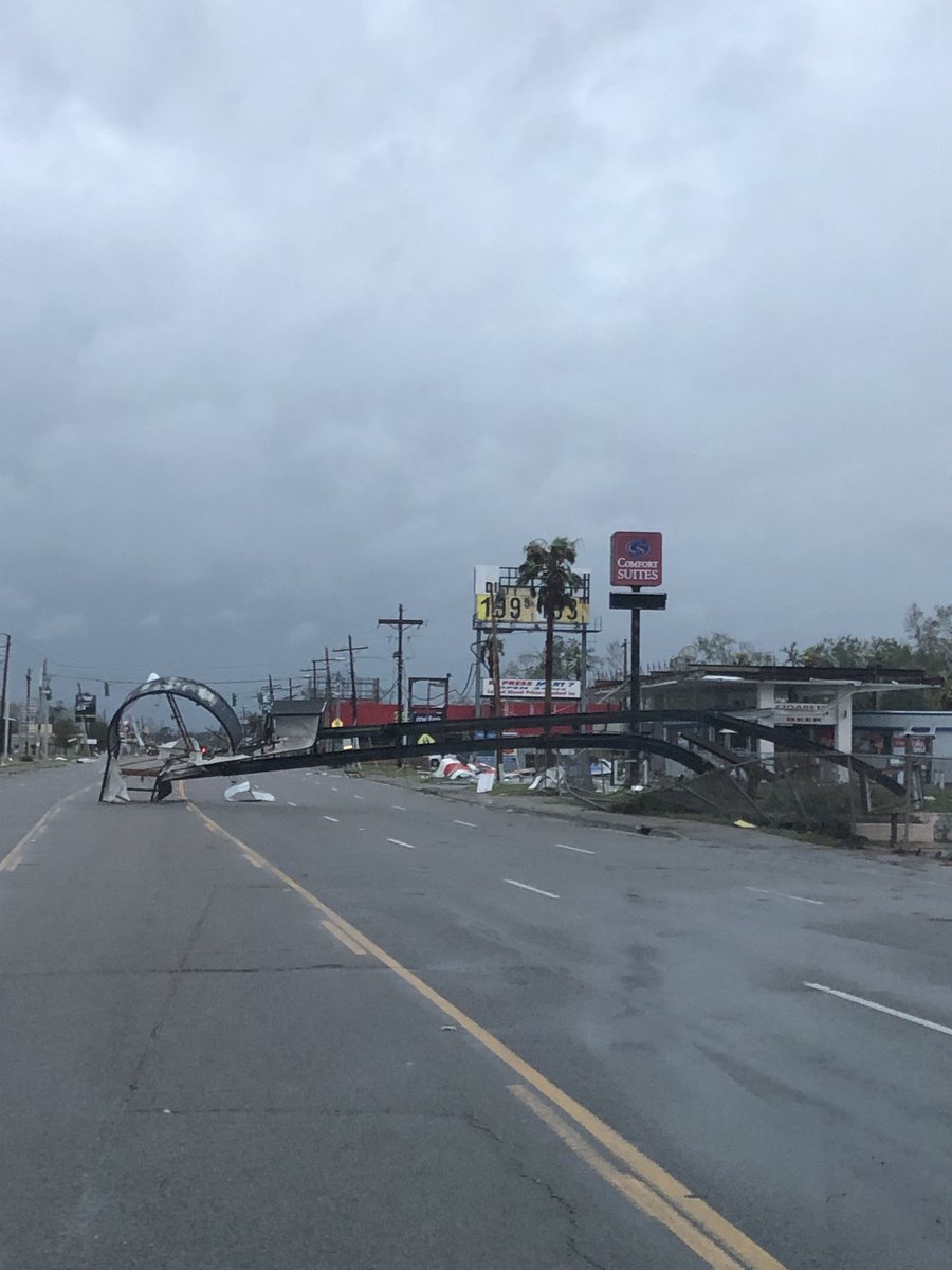 Another photo from ⁦@RepAbraham⁩ on Highway 171N #lagov #laura