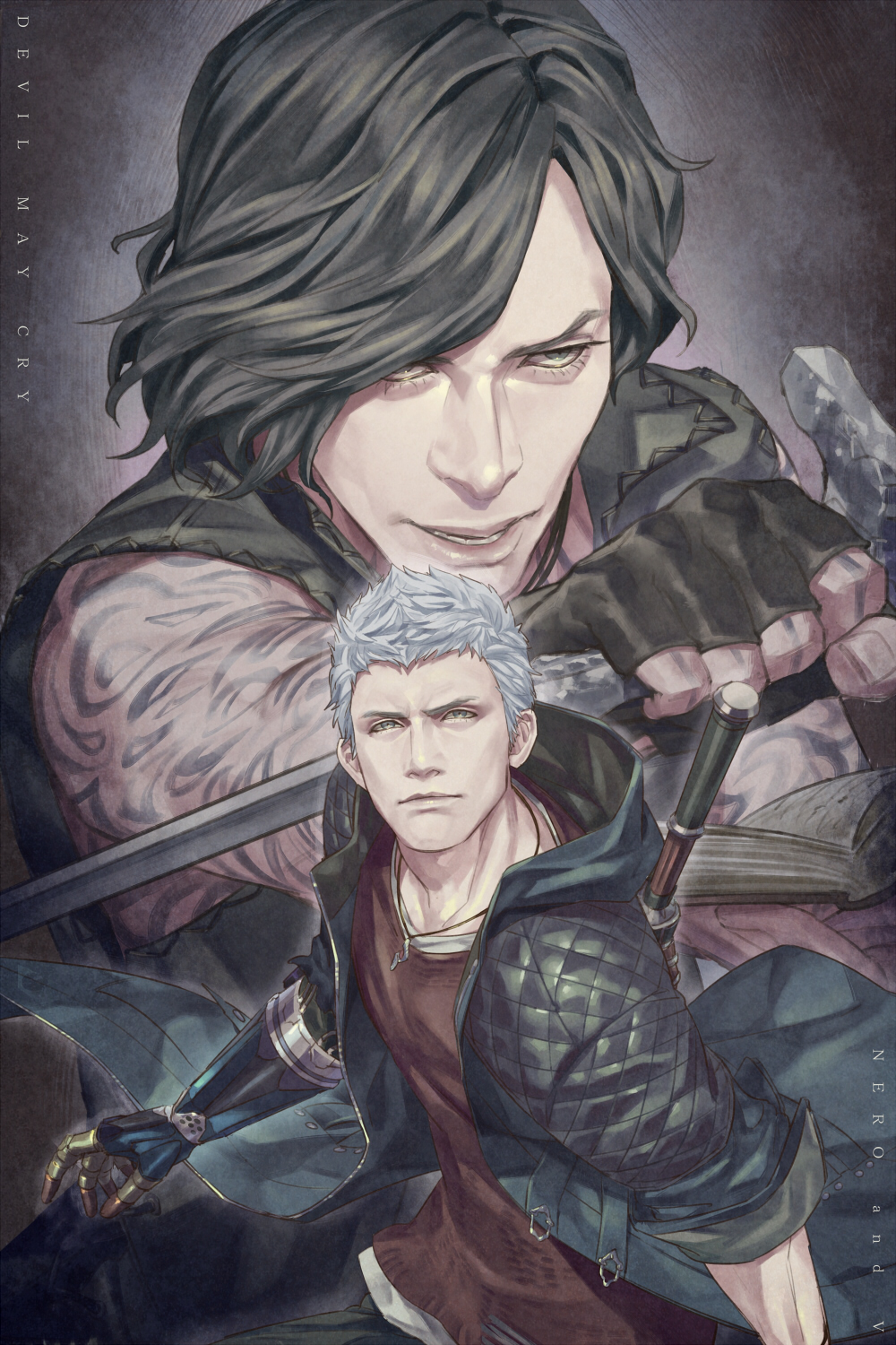 Jhincx-Faust ⚡️COMMISSIONS OPEN on X: Vergil - Devil May Cry 5