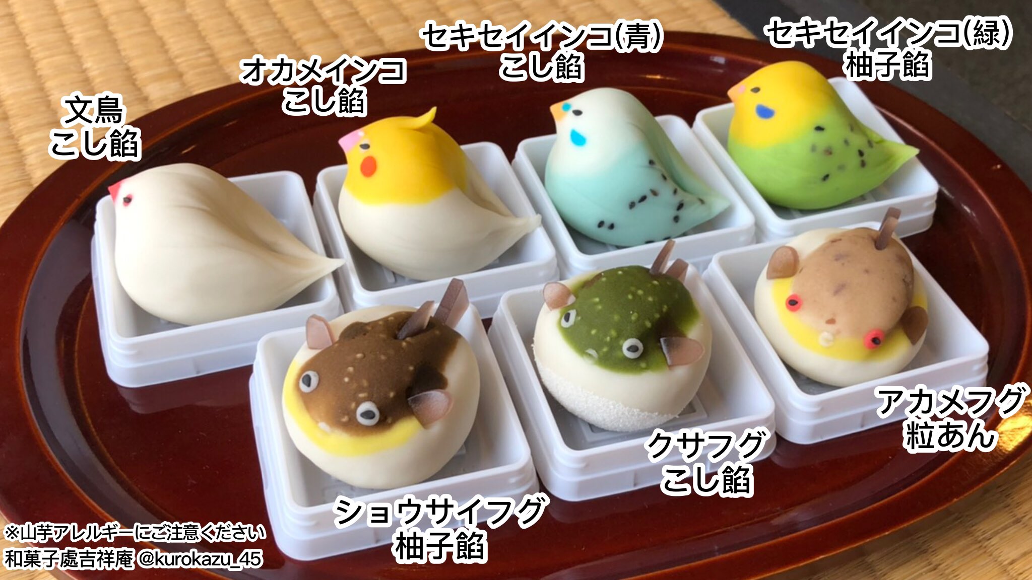 黒和 和菓子處 吉祥庵 湘デコ お知らせ 現在ご予約をお受けしている練切の一覧になります 店渡しは9 5より 通販の納期は9 6よりとなっております 繰り返しのお知らせですが 情勢を鑑み 神奈川県外のお客様には通販のご利用をお願い致しており