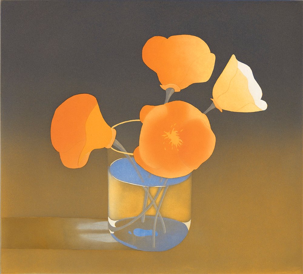 domesticetch's tweet image. Watercolor still lives by Mark Adams