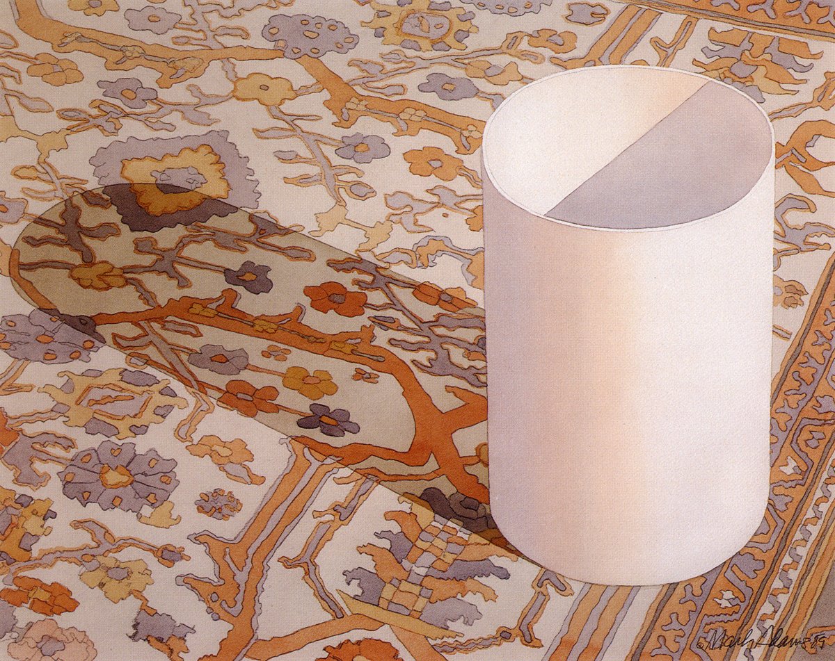 domesticetch's tweet image. Watercolor still lives by Mark Adams