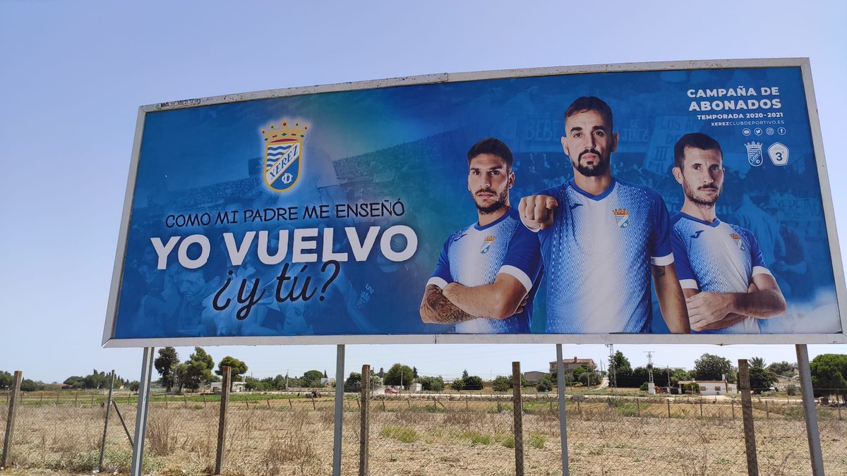 XerezCD_OFICIAL's tweet image. Hemos vuelto, Jerez 💙⚪

#YoVuelvoyTú