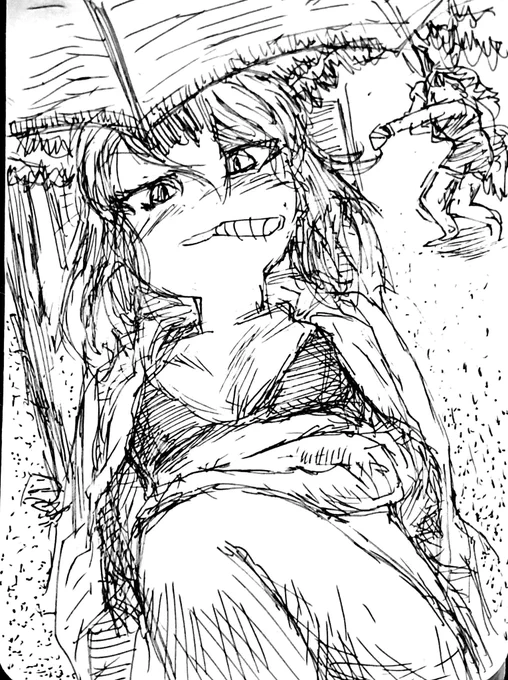 海水浴にきたオオタカ会長とウルフ(アジア拳)rkgk 