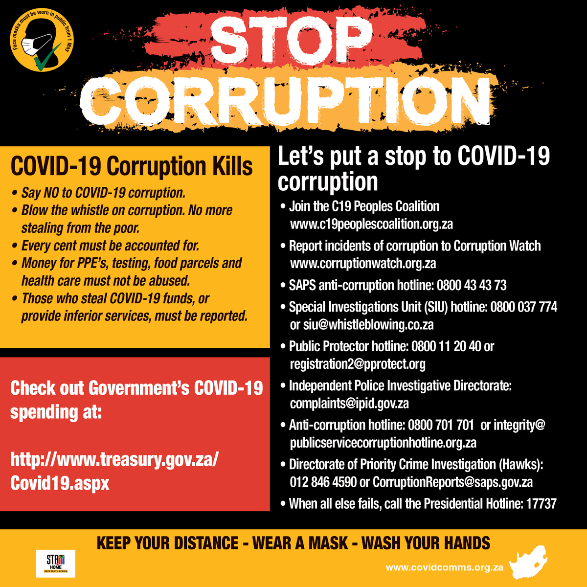 This morning and as per President #Ramaphosa's statement in parliament today, treasury has disclosed the #COVID19 spending by government.

You can find that information here: treasury.gov.za/covid19.aspx

#CorruptionKills #CoronaVirusSA #COVID19SouthAfrica #COVID19SA #Covid19InSA