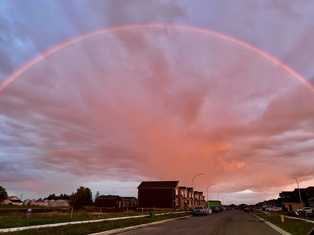 ClementsStacey's tweet image. This morning’s view-anybody else love seeing a rainbow?