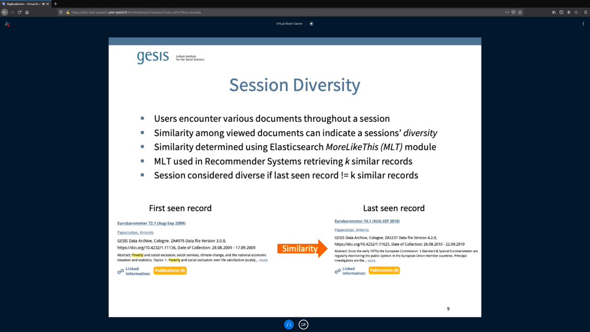shawnmjones's tweet photo. #TPDL2020 Zeljko Carevic from @gesis_org is presenting “Characteristics of Dataset Retrieval Sessions: Experiences from a Real-life Digital Library”

Pre-print: https://t.co/h3ORVkTtrZ
Paper: https://t.co/STseK0miul https://t.co/P05uqQ1sFG
