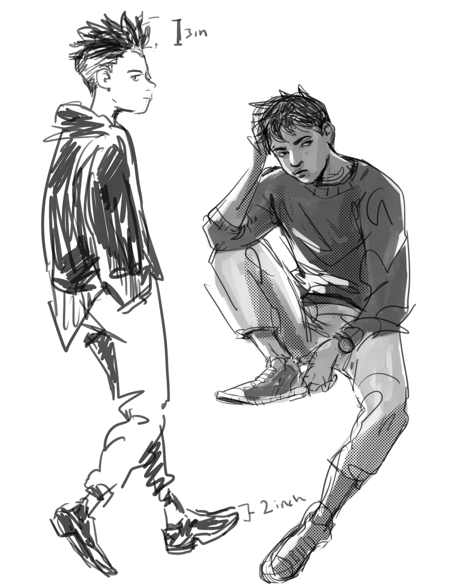 reposting some old dami drawings bc i can 