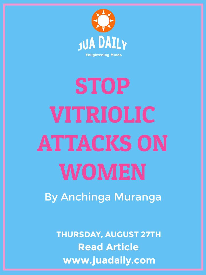 juadaily's tweet photo. STOP VITRIOLIC ATTACKS ON WOMEN!!! For Joan #ForJoan Read more: https://t.co/tKzabNTvn6 #Jerusalema100Million https://t.co/aYMDTxcCuX