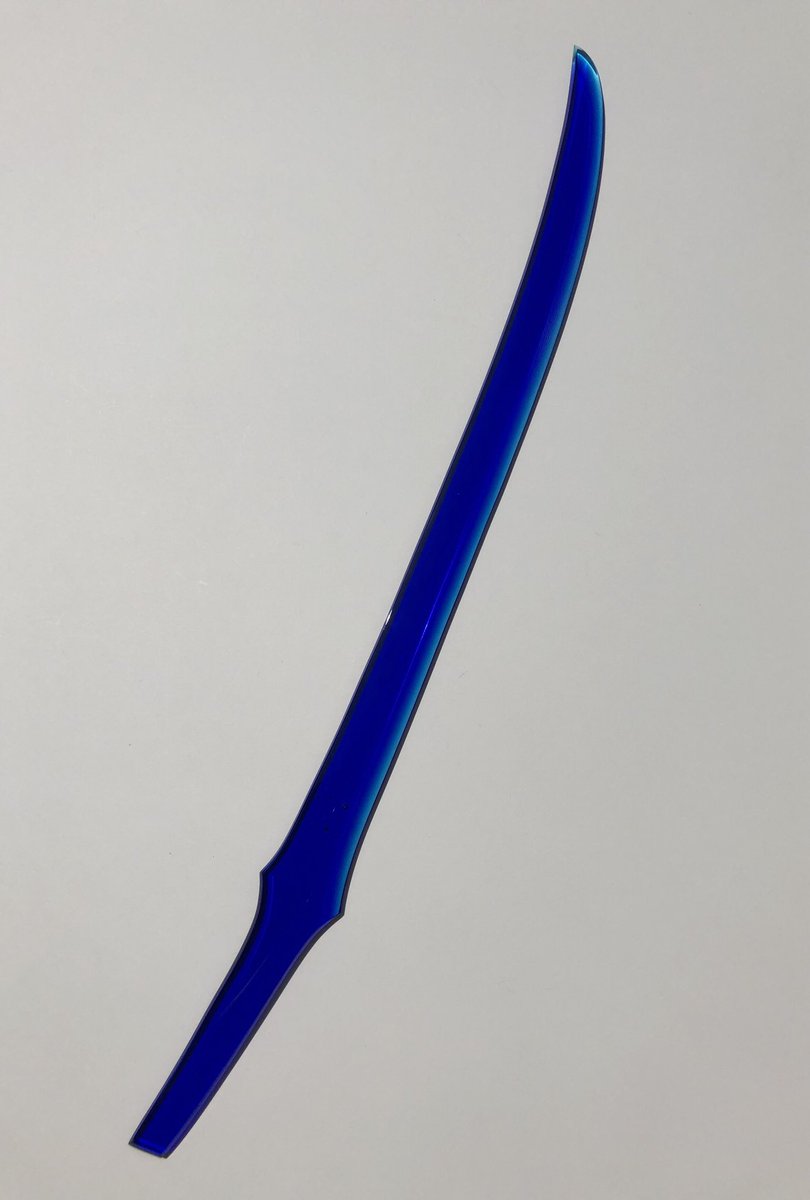 貴硝堂 ムカミ藍銅 Twitter પર 青い想いの刀 貴硝堂 ガラス 青 刀