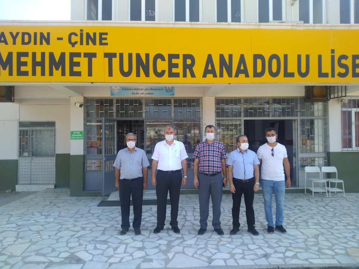Aydin_MEM's tweet photo. İl Millî Eğitim Müdürümüz Sayın @seyfullah0966 Çine ilçemizde Mehmet Tuncer Anadolu Lisesi ile Çine Anadolu İmam Hatip Lisesini ziyaret etti.
@tcmeb @ziyaselcuk @ValiAKSOY @safran1958 @RehaDenemec @cemgencoglu @adnanboyaci @okancbn https://t.co/dAL1lUUTZQ