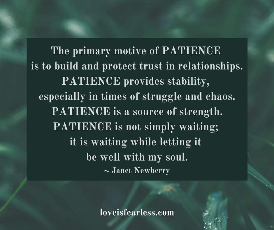 CpjhJanet's tweet photo. Grace, patience, and love. There is great hope. #loveisfearless https://t.co/emfEcs6uMa