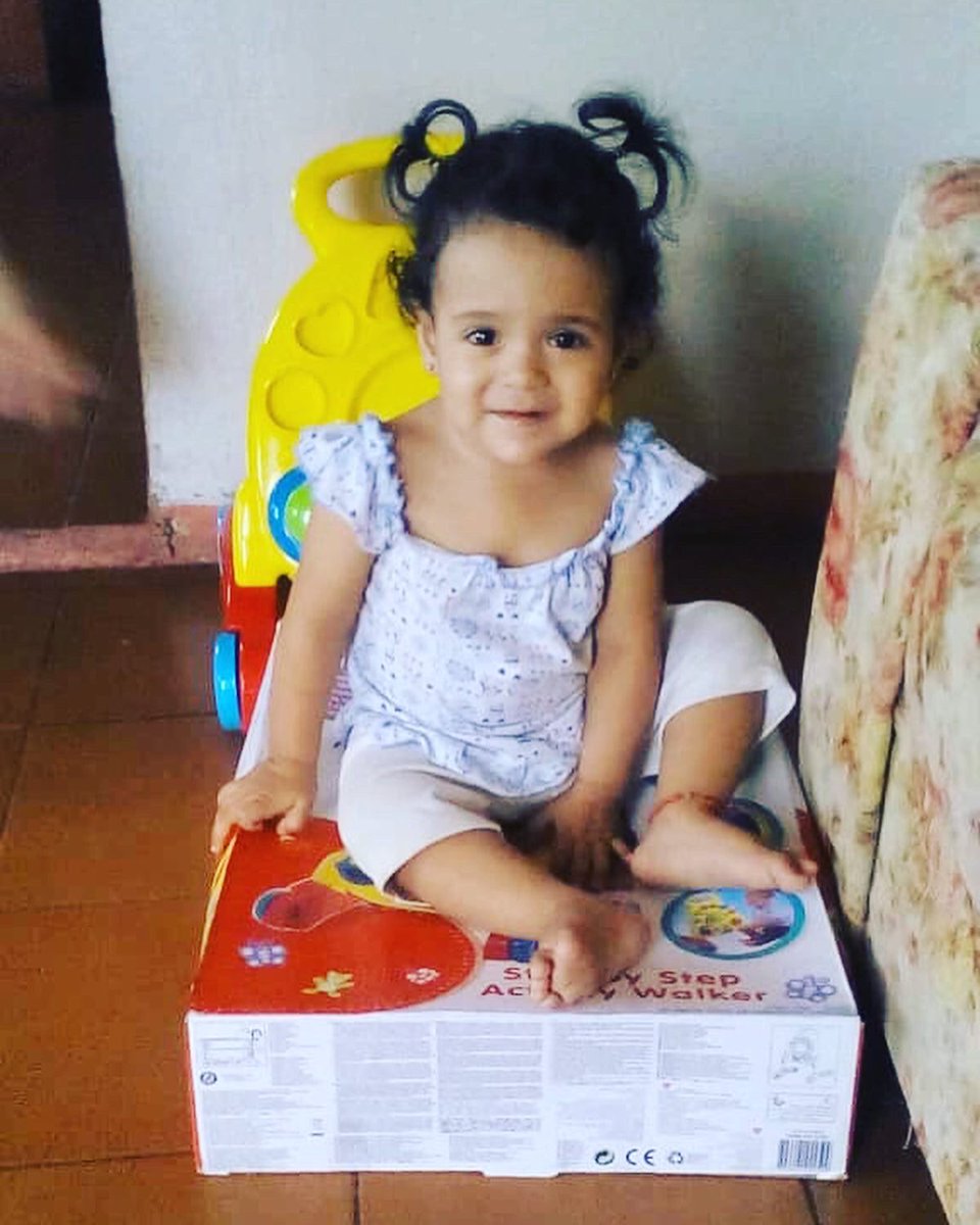 MasisMoreFound's tweet photo. El Valle: María Victoria feliz de recibir su juguete!!! Miles de gracias y bendiciones DLB https://t.co/beFp68ymei