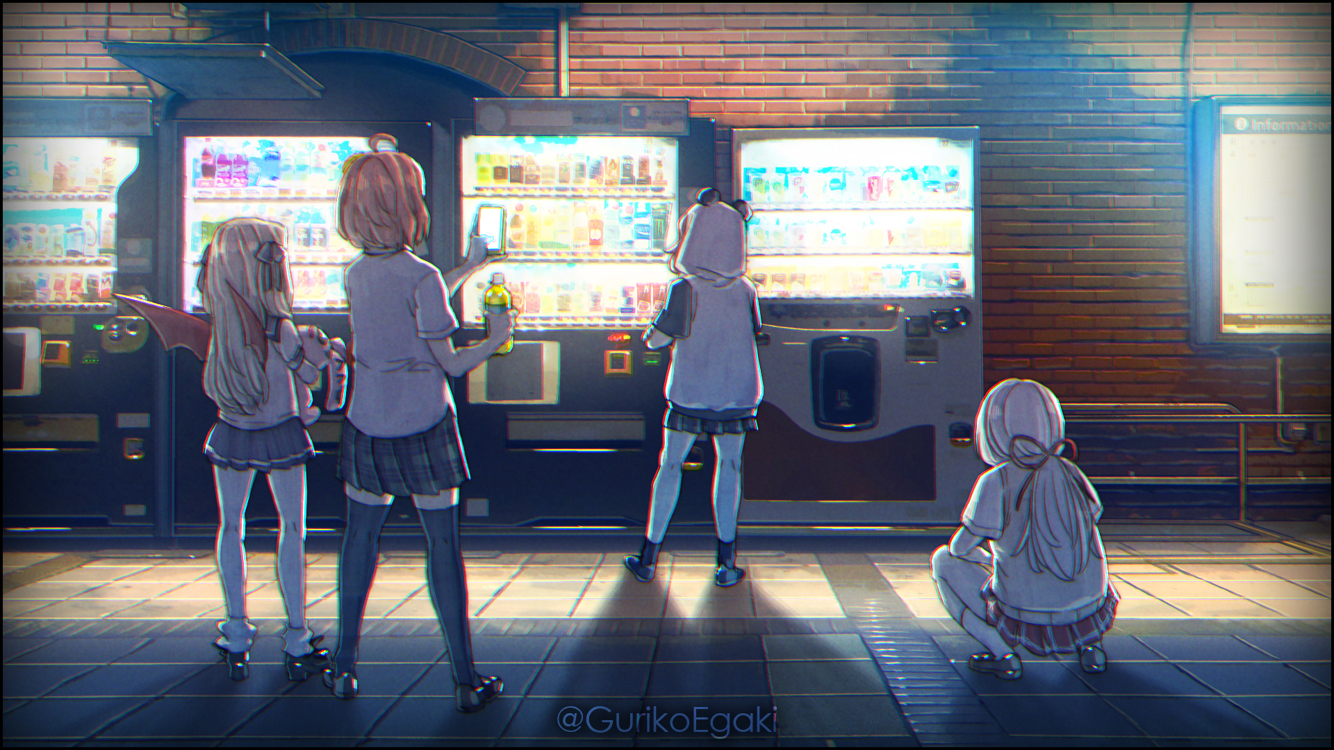 えがきぐりこ Vtuber 何を買おうか悩むの図 りりむとおえかき ひまあーと 笹の絵 しいなーと T Co Bwj0k3ppz5 Twitter