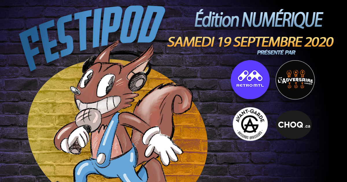 On organise une édition NUMÉRIQUE du <a href="/FestiPod/">FestiPod</a> ! Le SAMEDI 19 Septembre 2020 via notre Page Facebook: facebook.com/FestiPod