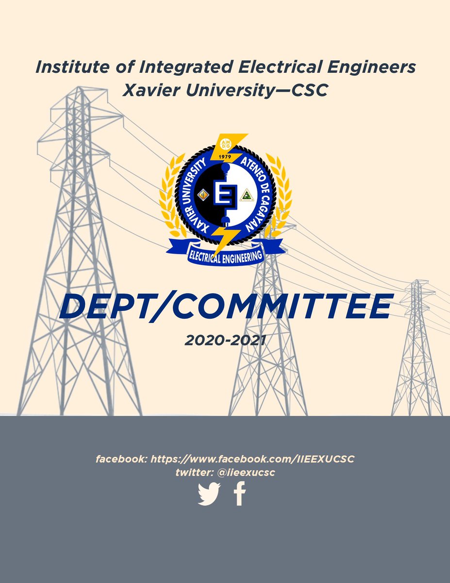 iieexusc's tweet photo. Get to know IIEE XU - CSC Department / Committee head this school year.
#IIEEXUCSC
#EEyouth
(1/3) https://t.co/pLpfL7fPf6