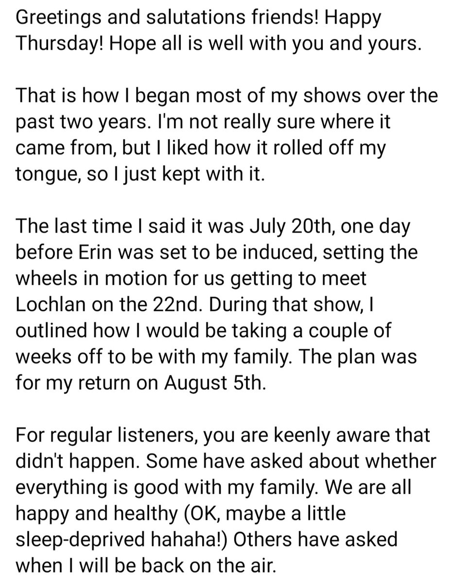 Thank you to my family, friends, colleagues at @770CHQR & the listeners of @TheDriveOn770 for everything over the past decade. It has been an absolute pleasure serving #yyc & #Alberta. Maybe we will see you again some time. #radio https://t.co/lJyqG71PmX