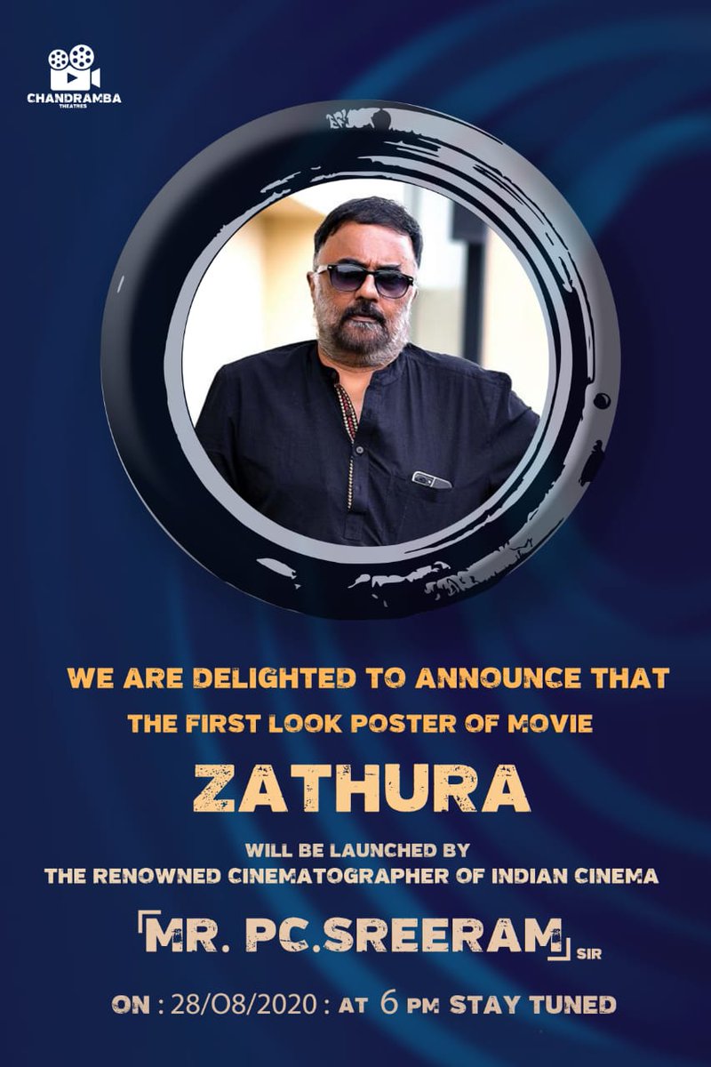 glamoursathya05's tweet photo. We are Delighted to announce that the First Look Poster of #Zathura India's First Real time VFX movie will be launched by The Renowned Cinematographer @pcsreeram tomorrow at 6pm

 @ZathuraTheatres #MuthuKrishnan
🎬 - @PAvator
🎥- @Raja100Sm
@urkumaresanpro
@Chakkar32876510 https://t.co/XKb1psg0Ol