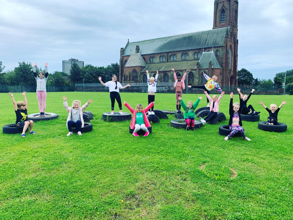 Final day of Leap dance and gymnastics Summer Camp! 14 children, students of 12 different schools! <a href="/tgrayprimary/">@tgrayprimary</a> <a href="/StBenedictsL30/">StBenedicts</a> <a href="/stmonicasbootle/">stmonicasbootle</a> <a href="/ursulineprimary/">Ursuline CP School</a> <a href="/Linacreprimary/">Linacre Primary</a> @ricelaneprimary <a href="/OurLadyStarSea/">Our Lady Star ot Sea</a> <a href="/MerchantsCrosby/">Merchant Taylors' Schools</a> <a href="/AnfieldRoadY3/">AnfieldRoadY3</a>