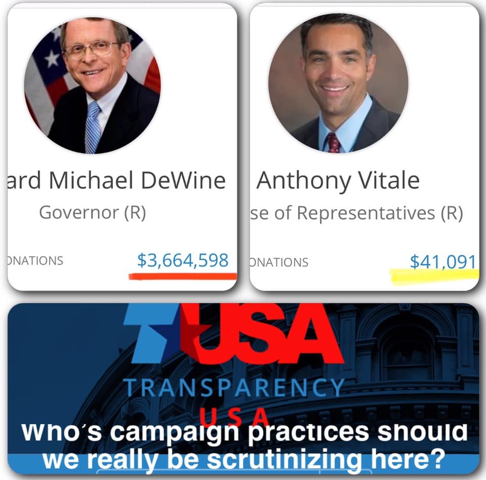  @NinoVit is accused of campaign finance violations in complaint filed by  @FrankLaRose to the  #Ohio  #Elections Commission said he used campaign resources 4 his personal business as a firearms instructor. 2 days after Nino co-sponsored request to  #impeachDeWine over  #COVID pandemic