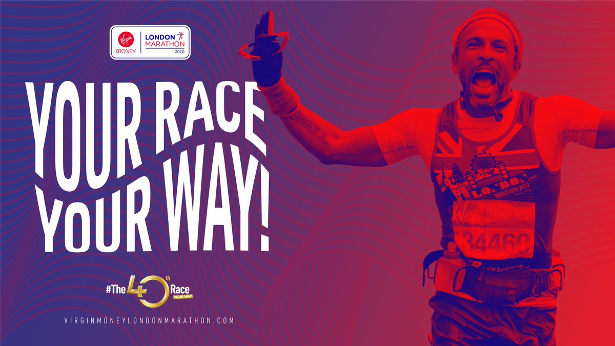 Tens of thousands of you have already signed up to run the 2020 Virgin Money London Marathon your way. 🤯

If you're not one of them, don't worry. There's still time to sign up to #The40thRace on Sunday 4 October.

Enter now: bit.ly/VirtualVMLM2020

#LondonMarathon