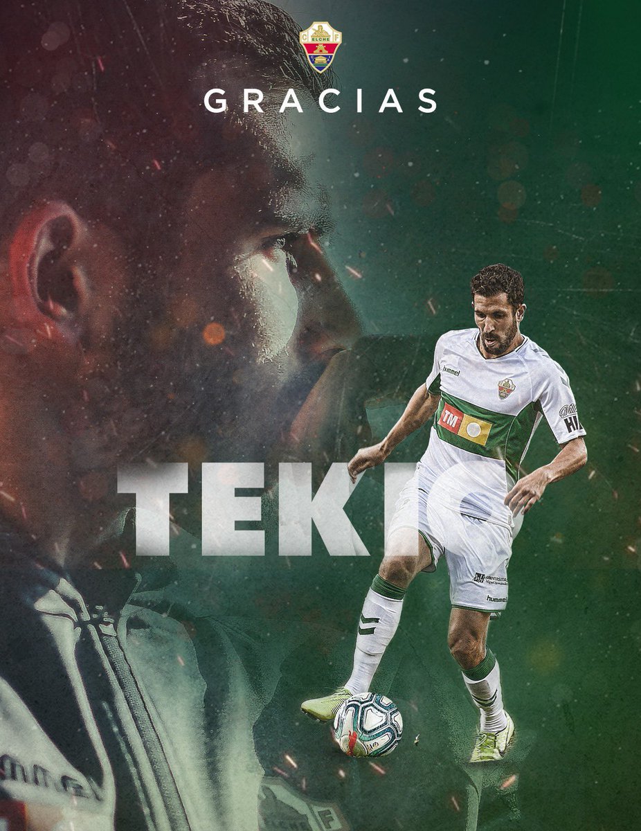 elchecf's tweet photo. 💚 𝗚𝗿𝗮𝗰𝗶𝗮𝘀, Tekio

📈 Uno de los 𝗵𝗲́𝗿𝗼𝗲𝘀 que nos hizo llegar de Segunda B a Primera 

Te deseamos lo mejor 💫

#GraciasTekio 🟢⚪️ https://t.co/PGvoiV5X5b