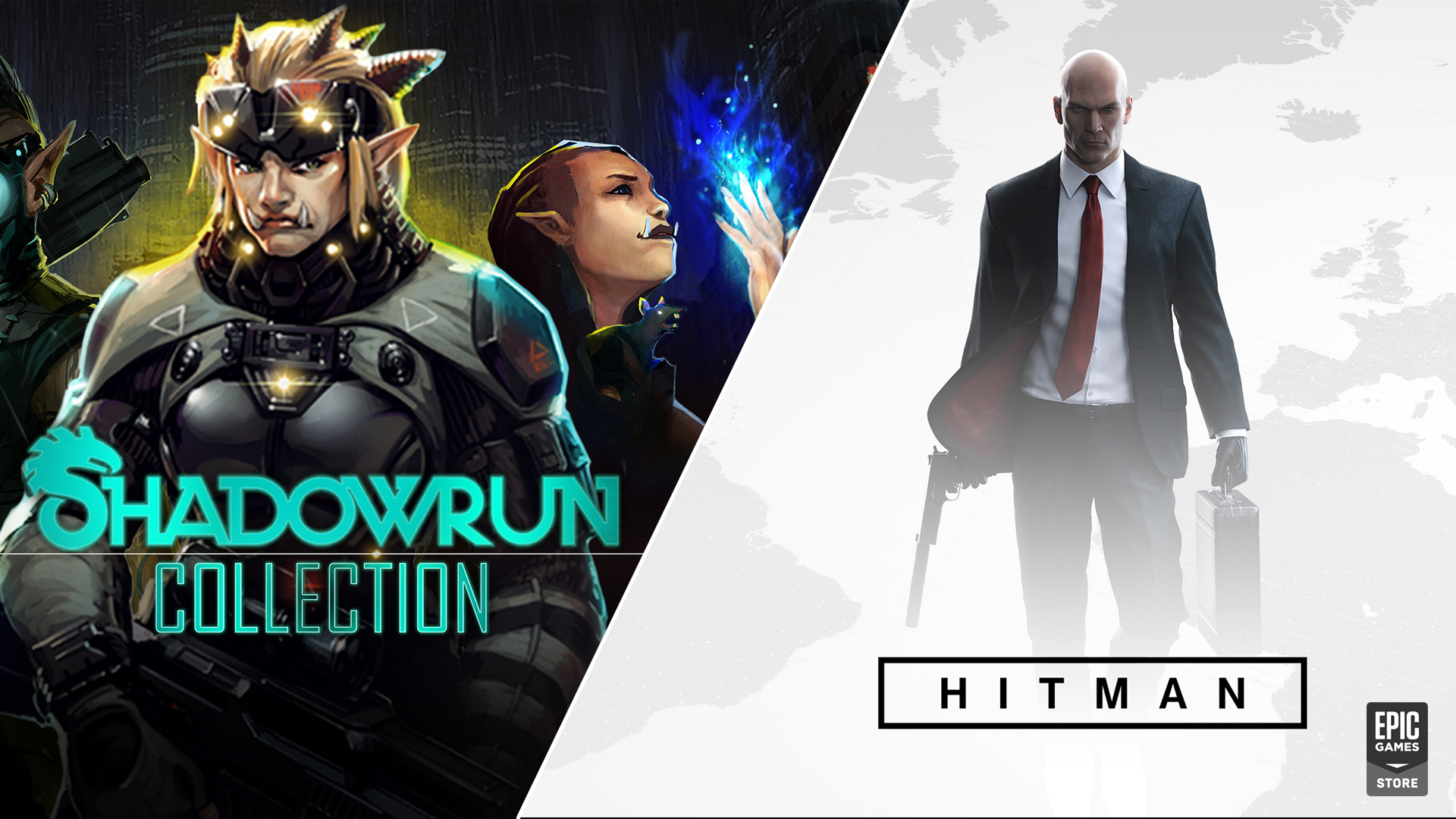 Hitman y Shadowrun Collection gratis en la Epic Games Store