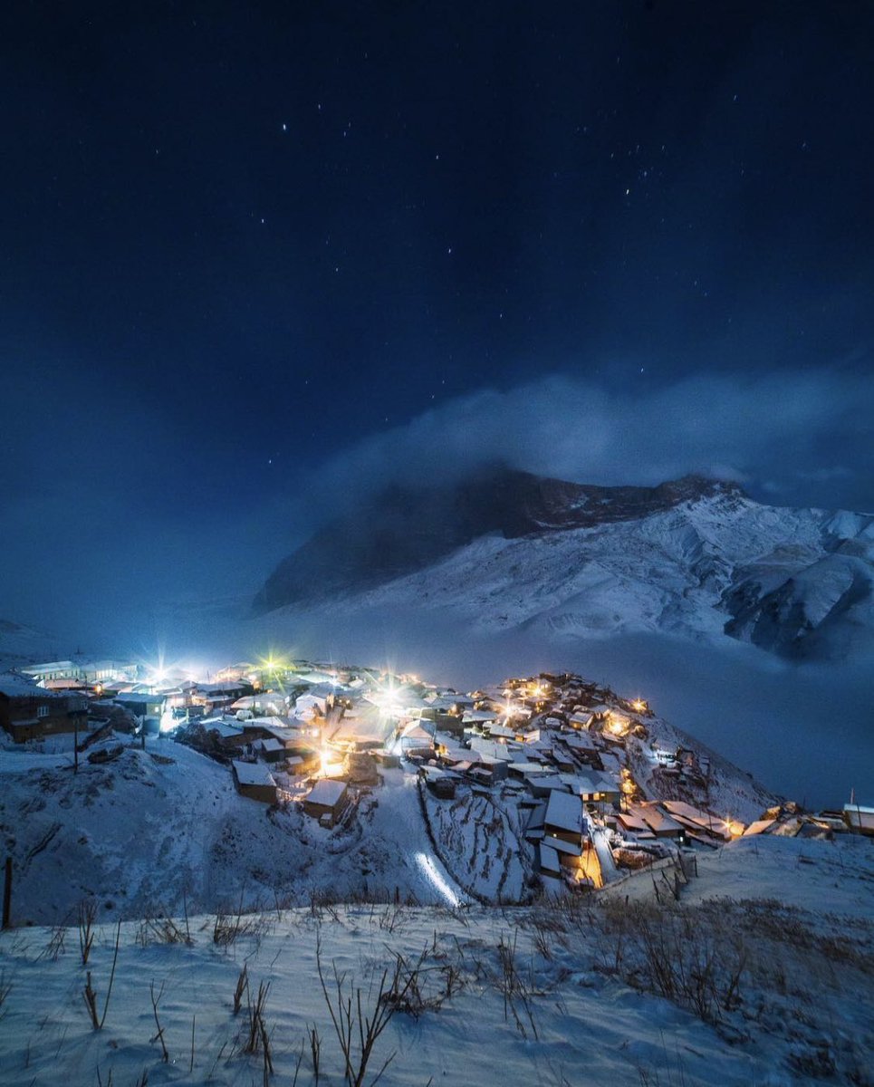 Kurush, the highest human settlement in Russia and Europe.