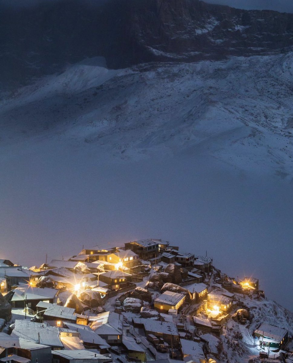 Kurush, the highest human settlement in Russia and Europe.