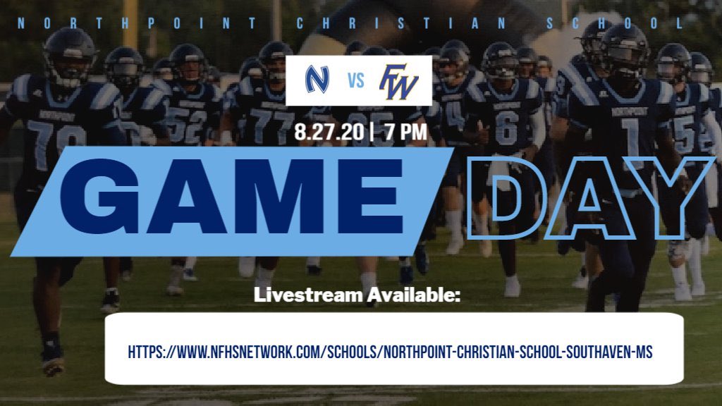 NCS_Network's tweet photo. 🚨GAMEDAY🚨 Football is back! Tune in tonight as @smgross22 and Brian Dye have the call live at 650pm. Trojans look to start the year 1-0 #ncsfb https://t.co/DE3P4vqxvJ
