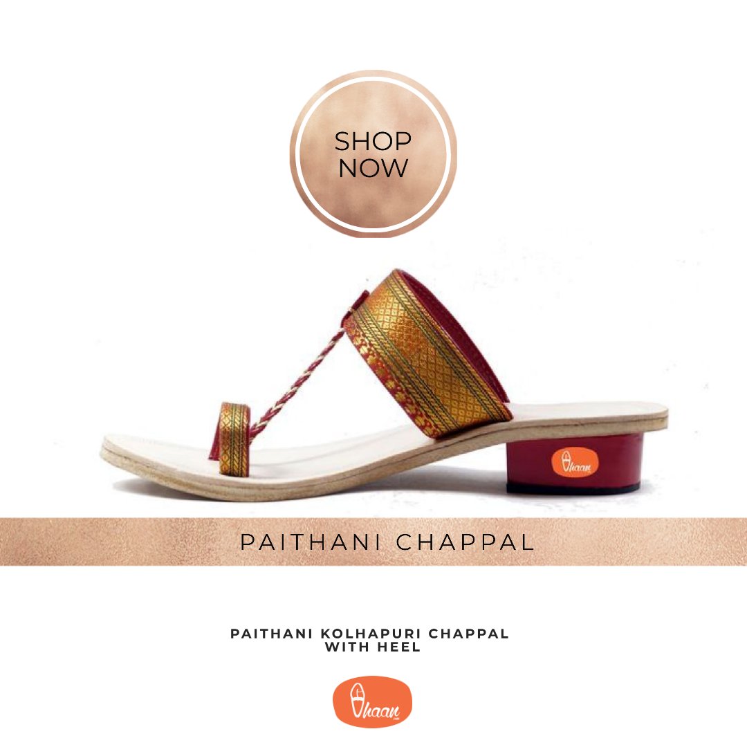 Vhaan's Paithani Kolhapuri chappal for Women
CHeckout our ethnic kolhapuri Vhaan and order now for this festive season.
For Order 👉 vhaan.in 

#vhaan #paithanichappal #kolhapurichappal #ladieschappal #festiveseason #Offer #shoponline #footwear
