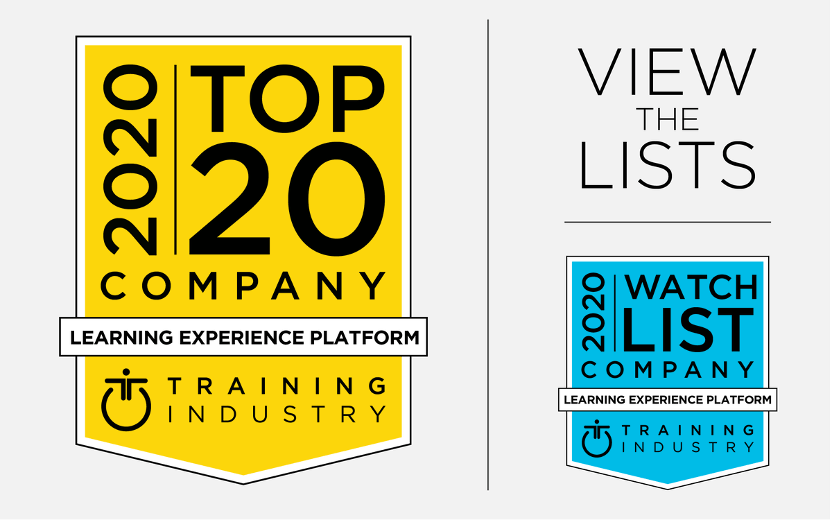 TrainingIndustr's tweet image. Announcing Training Industry’s 2020 Top Learning Experience Platform (LXP) Companies! You can view the lists here: ow.ly/XuEw50B4UVv #TrainingIndustryTop20 #traininganddevelopment
#LearningExperiencePlatform #LearningTech #LXP #LearningTechnology #LearningTechnologies