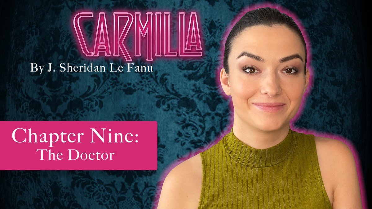 Look who's taking over reading responsibilities! 📖 It's time for the second half of the Carmilla novella, now read by Carmilla herself, @natvanlis! ☺️☺️☺️ Watch chapter 9 now: bit.ly/Carmilla_Ch9 bit.ly/Carmilla_Ch9 bit.ly/Carmilla_Ch9