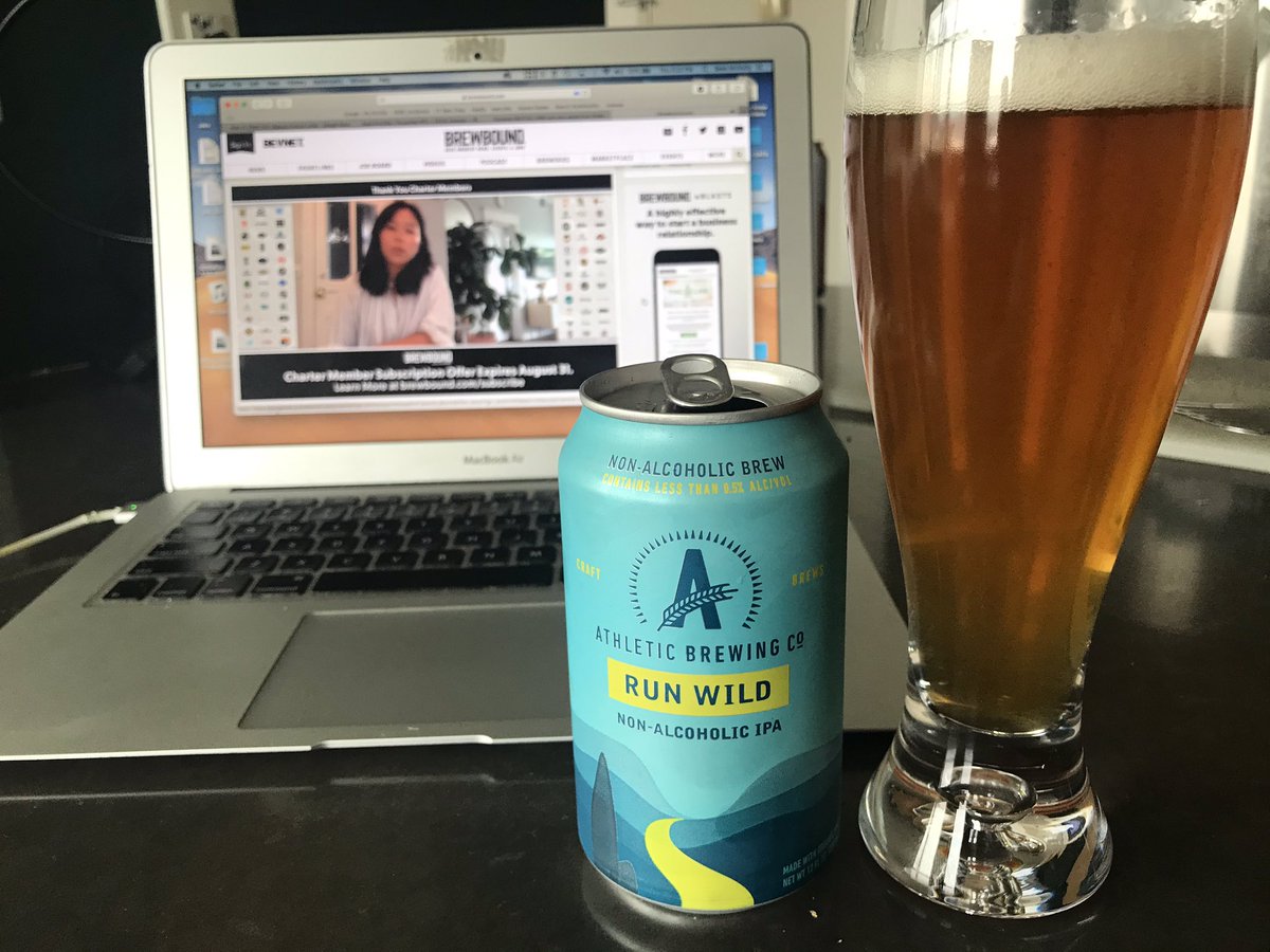 SellinCraftBeer's tweet image. Today’s NA #lunchbeer
@AthleticBrewing OG Run Wild IPA 

👋 @Brewbound @HopewellBrewing 🍻 #BrewTalks