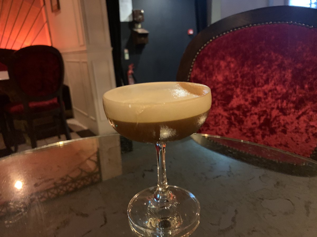 Fourth Espresso Martini of the night I will call this one the “Somewhat Average but tipples during Covid can’t be picky”A bit of a mouthful!